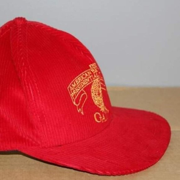 RDF AMERICAN BICENTENNIAL PRESIDENTIAL INAUGURAL GALA RED HAT CAP SNAPBACK - Picture 3 of 8